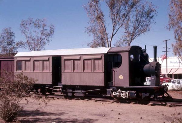 Train at original yard