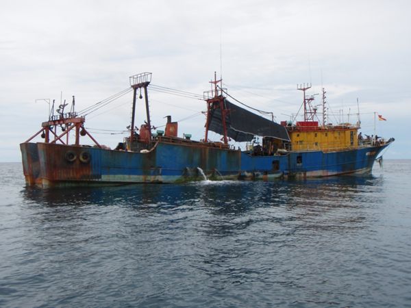 34m fishing vessel apprehended in Top End waters