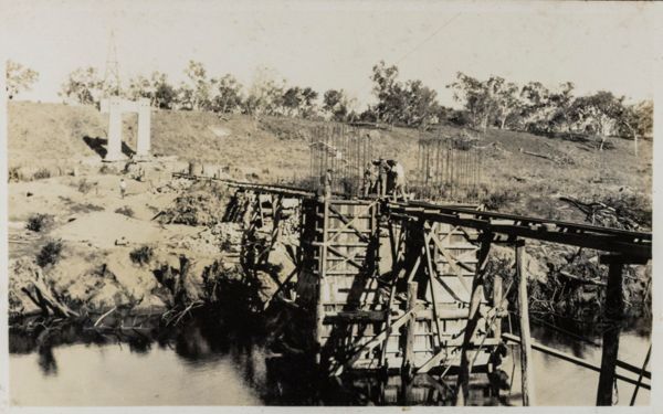 Concreting bottom section Pier No.2