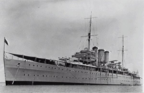 HMAS 'Dorsetshire'
