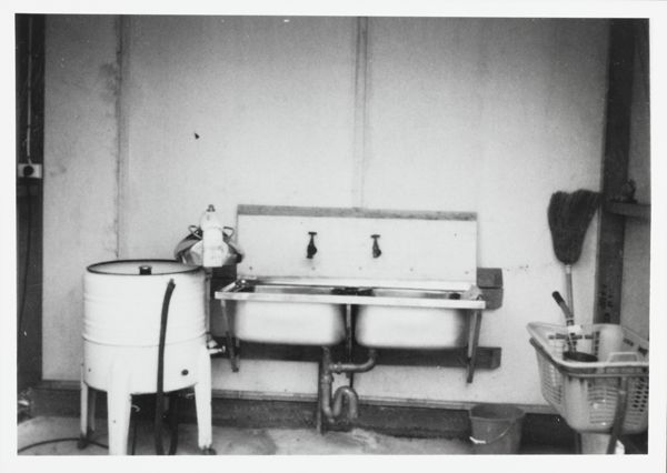 Inn's laundry, Timber Creek Wayside Inn, 1965