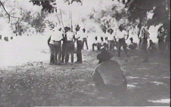 Groups of aboriginal men