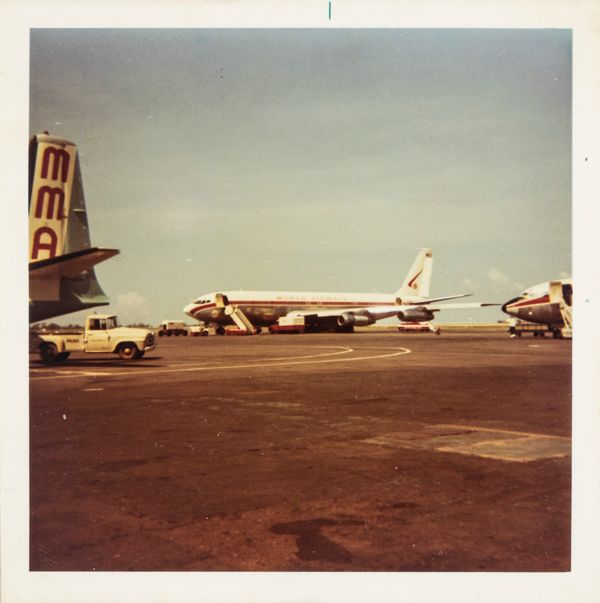 Darwin Airport 1968 Aircraft World Airways