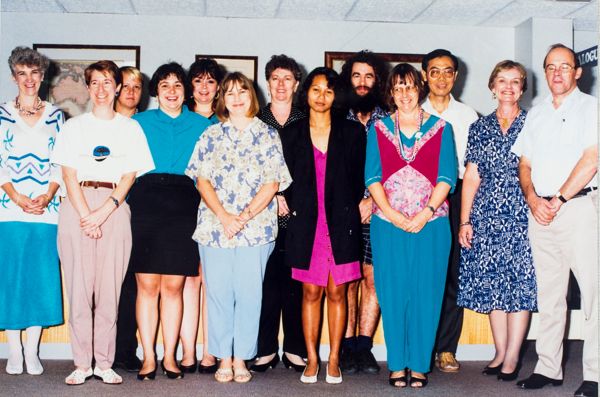 Staff, at the Northern Territory State Reference Library