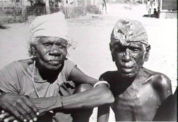Two older aboriginal women