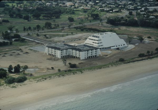 Aerial view Mindil Beach Casino