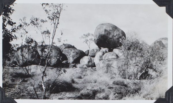 View of the Devils Marbles
