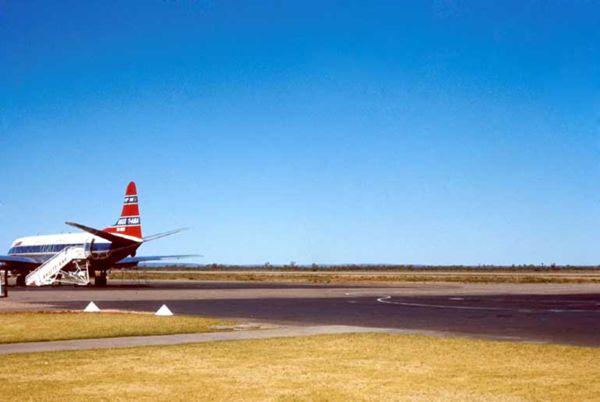 Plane at Alice Springs