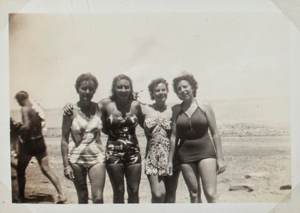 Four women in bathers